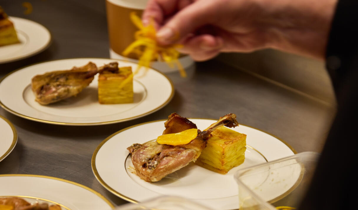 The classics on a plate